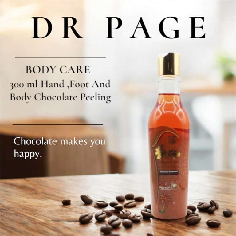 DR PAGE BEAUTY CHOCLATE PEELİNG 300 GR