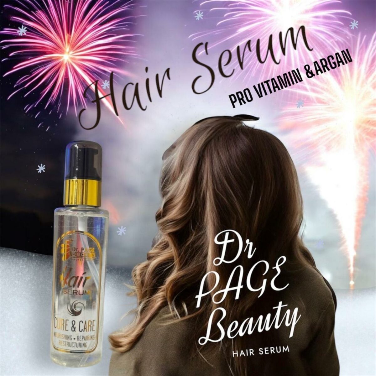 Dr. Page Beauty Hair Serum, saçlarınızın sağlıklı, güçlü ve parlak görünmesini desteklemek için özel olarak formüle edilmiştir. Bu serum, saç tellerini derinlemesine beslerken, yıpranmış saçların onarılmasına ve kırılmaların azaltılmasına yardımcı olur. Öne Çıkan Özellikler: Nemlendirme: Saçlara ihtiyacı olan nemi sağlayarak kuru ve cansız görünümü ortadan kaldırır. Güçlendirme: Saç tellerini kökten uca besleyerek daha güçlü ve sağlıklı bir görünüm kazandırır. Parlaklık: Saçlara doğal bir parlaklık verir, elektriklenmeyi önler ve daha pürüzsüz bir görünüm sunar. Kolay Kullanım: Hafif dokusu sayesinde saçı ağırlaştırmadan uygulanabilir. Kullanım Önerisi: Temiz ve nemli saçlara, avuç içine bir miktar serum alarak uygulayın. Uçlardan başlayarak saç boylarına doğru eşit şekilde dağıtın. Durulama gerektirmez. Günlük kullanıma uygundur. Saçlarınıza hak ettiği bakımı verin ve her gün sağlıklı bir görünümle ışıldayın!